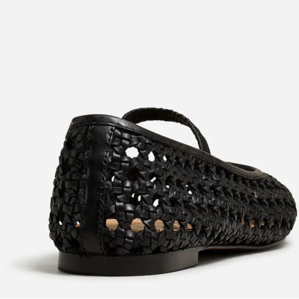 Madewell Black Woven Flats - Picture 3 of 8